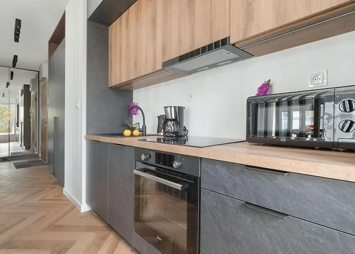 Stylish With Air Condtioning By Renters Prestige Lejlighed Łódź